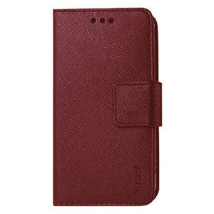 FUNDA WALLET IPHONE 12/12 PRO ROJA REIKO (6696969797840)