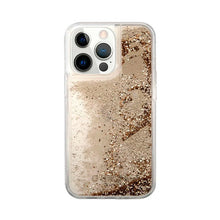 Cargar imagen en el visor de la galería, CARATULA GUESS GLITTER GOLD IPHONE 15/14 PLUS
