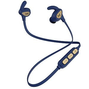 AUDIFONOS GHOSTEK RUSH SPORT BT EARBUDS AZUL/ORO (6696997519568)