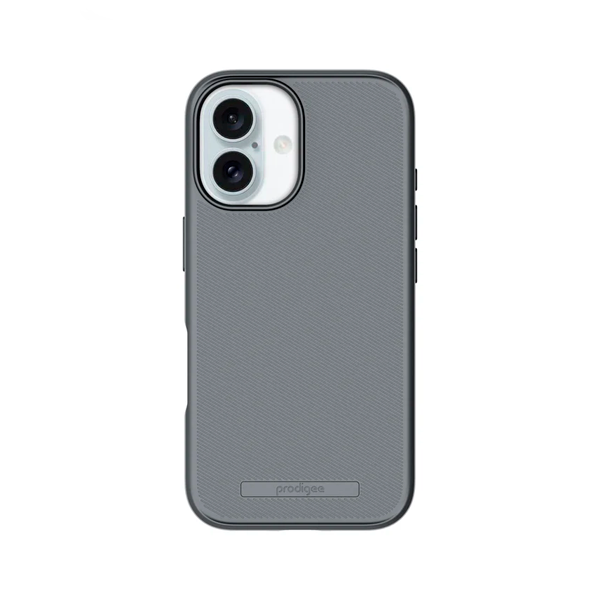 CARATULA SOLID + MAG IPHONE 16 PEWTER/GRIS PRODIGEE