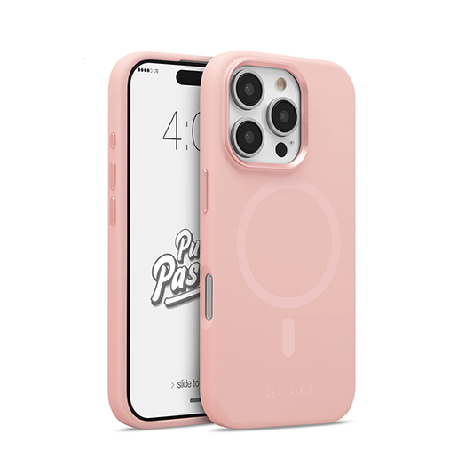 CARATULA PUFF PASTRY MAGSAFE IPHONE 16 PRO ROSA 84-0059002R