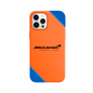 CARATULA SILICON MCLAREN IPHONE 12/12 PRO NARANJA