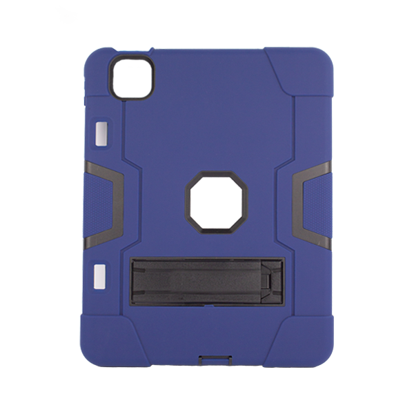 ESTUCHE TRI PROTECTOR IPAD AIR 11 (2024)/AIR 4/5/6 C/PORTA PLUMA AZUL MARINO