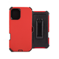 ESTUCHE TIPO DEFENDER IPHONE 16 PLUS ROJO CON CLIP