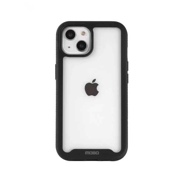 CARATULA DROP IPHONE 11 TRANSPARENTE/NEGRA