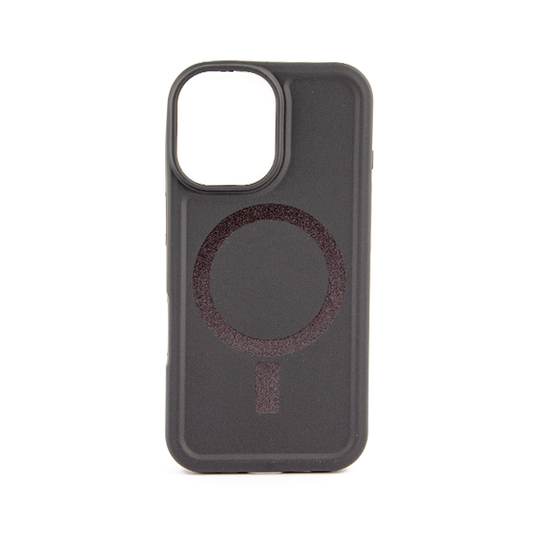 CARATULA MAGNETIC IPHONE 16 NEGRO