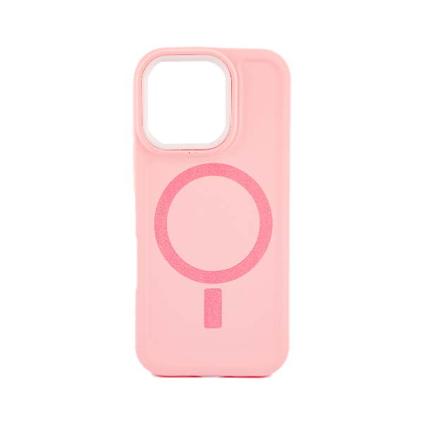 CARATULA MAGNETIC IPHONE 16 PRO ROSA