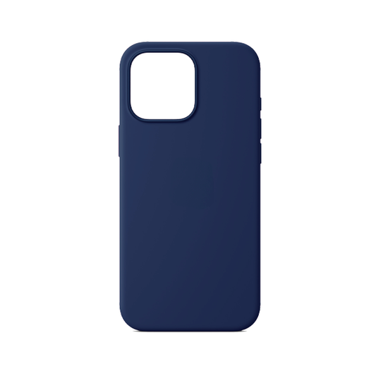 CARATULA SILICON TIPO ORIGINAL S/LOGO IPHONE 16 PRO MAX NAVY