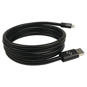 CABLE TITAN USB LIGHTNING USO RUDO 1.5 MTS NEGRO FUSE CHICKEN