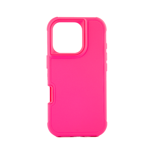 CARATULA COLOR FRAME IPHONE 16 PRO ROSA