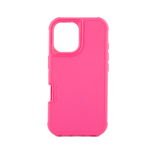 CARATULA COLOR FRAME IPHONE 16 ROSA