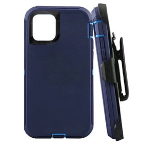 ESTUCHE TIPO DEFENDER IPHONE 11 AZUL CON CLIP (6697052012752)