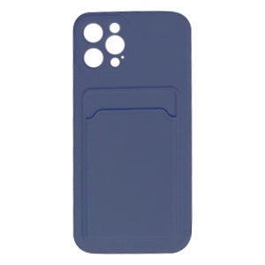 CARATULA TPU TARJETERO IPHONE 12 PRO NAVY (6697252356304)