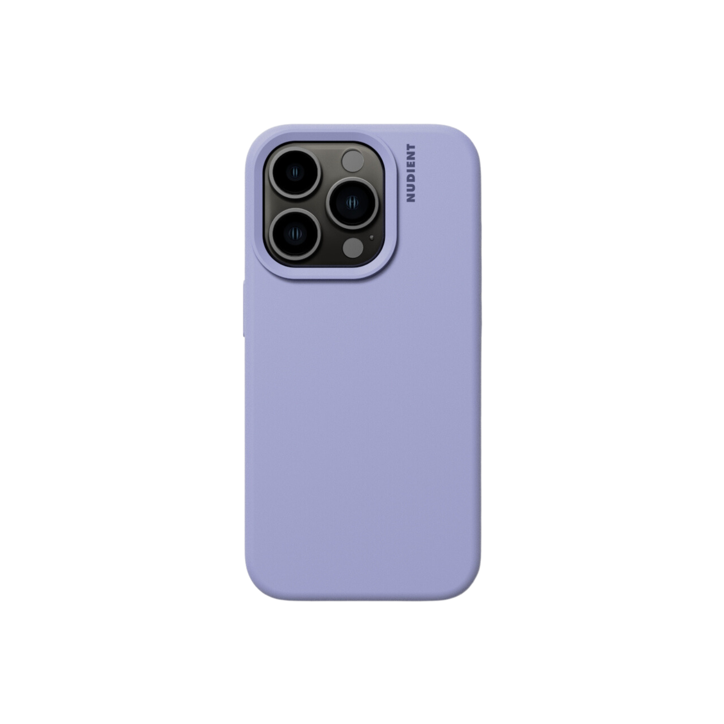 CARATULA SILICON NUDIENT IPHONE 15 PRO LILA