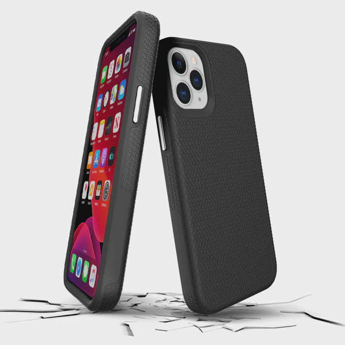 CARATULA ROCKEE IPHONE 13/12 PRO MAX NEGRA PRODIGEE