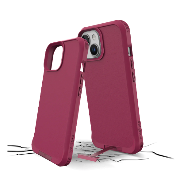 CARATULA BALANCE IPHONE 15/14/13 BURGUNDY PRODIGEE