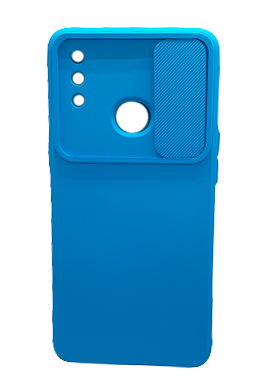 CARATULA TPU VENTANA SAMSUNG A10s AZUL