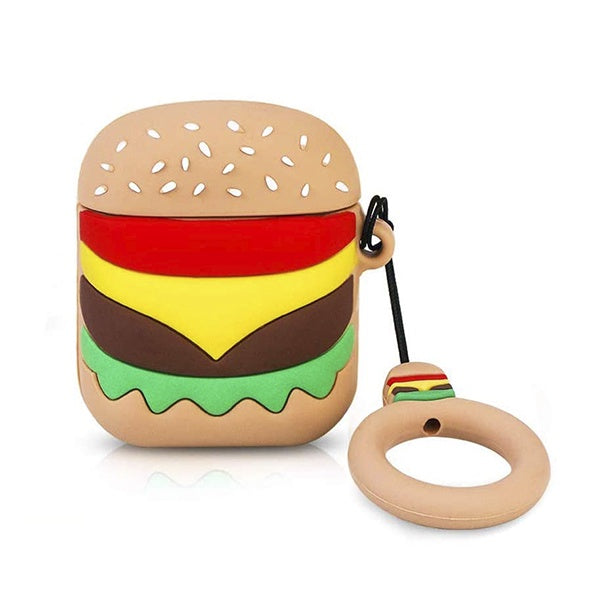 FUNDA SILICON AIRPODS PRO HAMBURGUESA