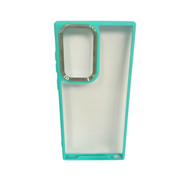 CARATULA BUMPER SAMSUNG S22 ULTRA MENTA/TRANSPARENTE