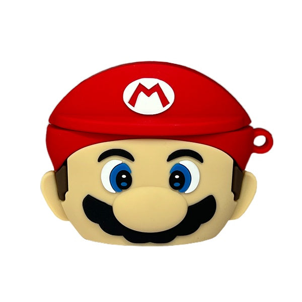 FUNDA SILICON AIRPODS PRO MARIO