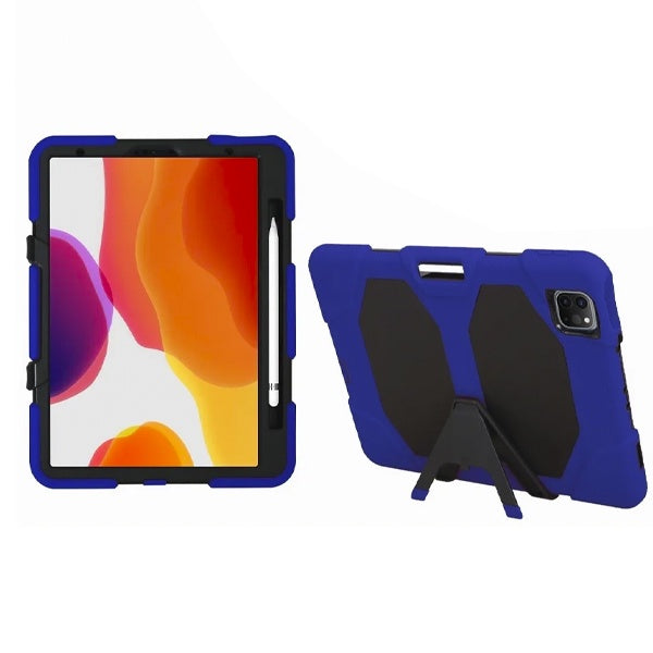 FUNDA TIPO ROBOT IPAD PRO 11 (2018) AZUL