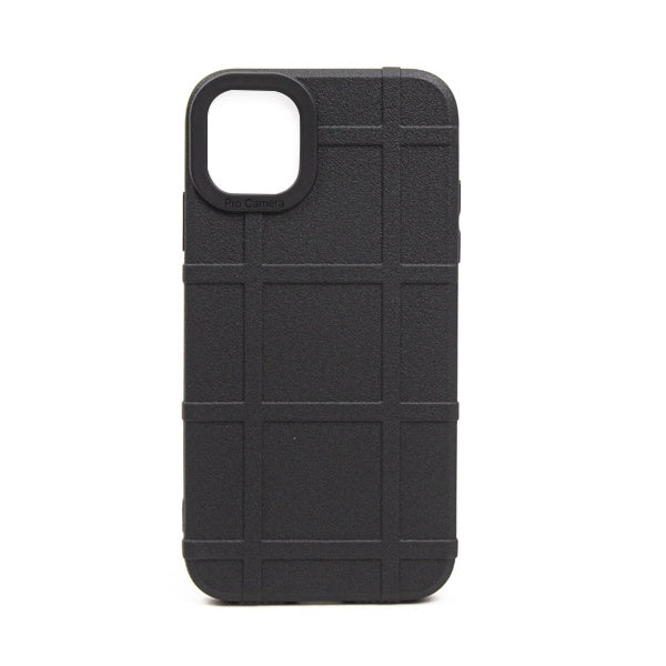 CARATULA GRID IPHONE 12 NEGRA