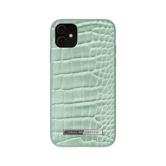 CARATULA ATELIER CASE IPHONE 11/XR MINT CROCO 2 ID OF SW