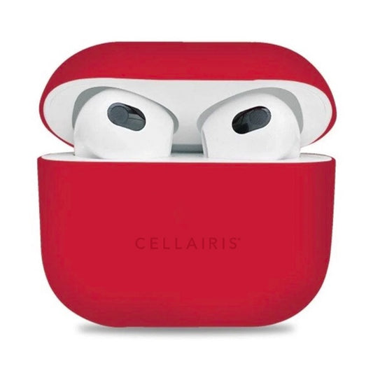 KIT DE FUNDA Y ACCESORIOS PARA AIRPODS 3 ROJO 12-0004029R