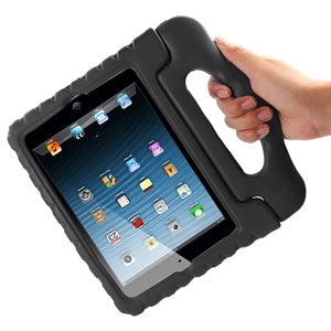 FUNDA USO RUDO IPAD MINI 1/2/3/4/5 KIDS NEGRA (6696937914576)