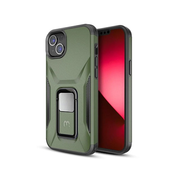 CARATULA STEALTH IPHONE 12/12 PRO VERDE MYBAT PRO