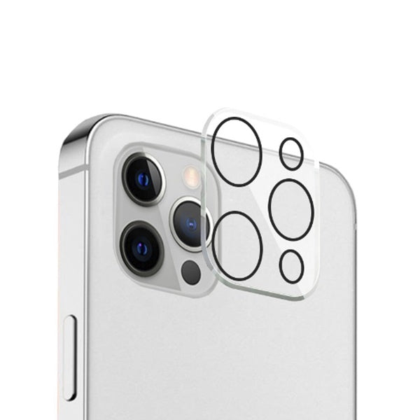 PROTECTOR CAMARA CRISTAL TEMPLADO IPHONE 12 PRO MAX TRANSPARENTE