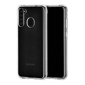 CARATULA SPACE COLLECTION SAMSUNG A21 TRANSPARENTE (6696928379088)