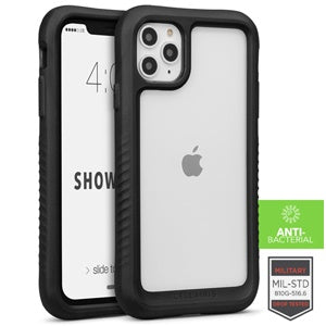 CARATULA SHOWCASE GRIP IPHONE 12/12 PRO NEGRO/CLEAR 40-0034001 (6696937357520)