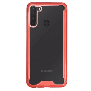 CARATULA AIRBAG SAMSUNG A21 ROJA (6696924217552)