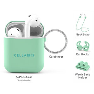 KIT DE FUNDA Y ACCESORIOS PARA AIRPODS AQUA 12-0004006 (6697061449936)