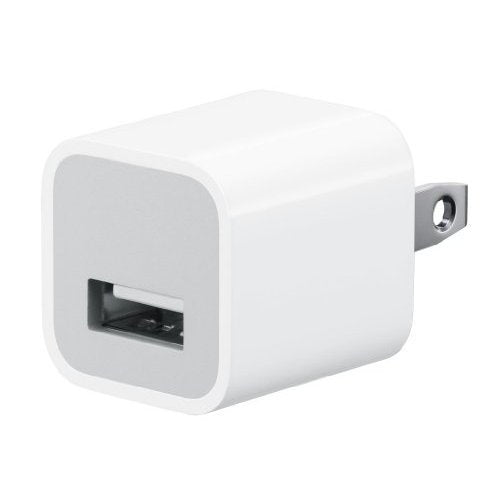 ADAPTADOR DE CORRIENTE P/ USB BLANCO (6697258942672)