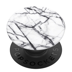 POPSOCKETS ORIGINAL 2G DOVE WHITE MARBLE (6697279324368)