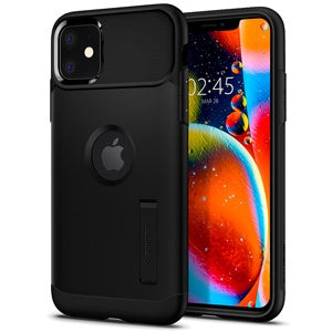 CARATULA SLIM ARMOR SPIGEN IPHONE 11 PRO NEGRA (6697040871632)